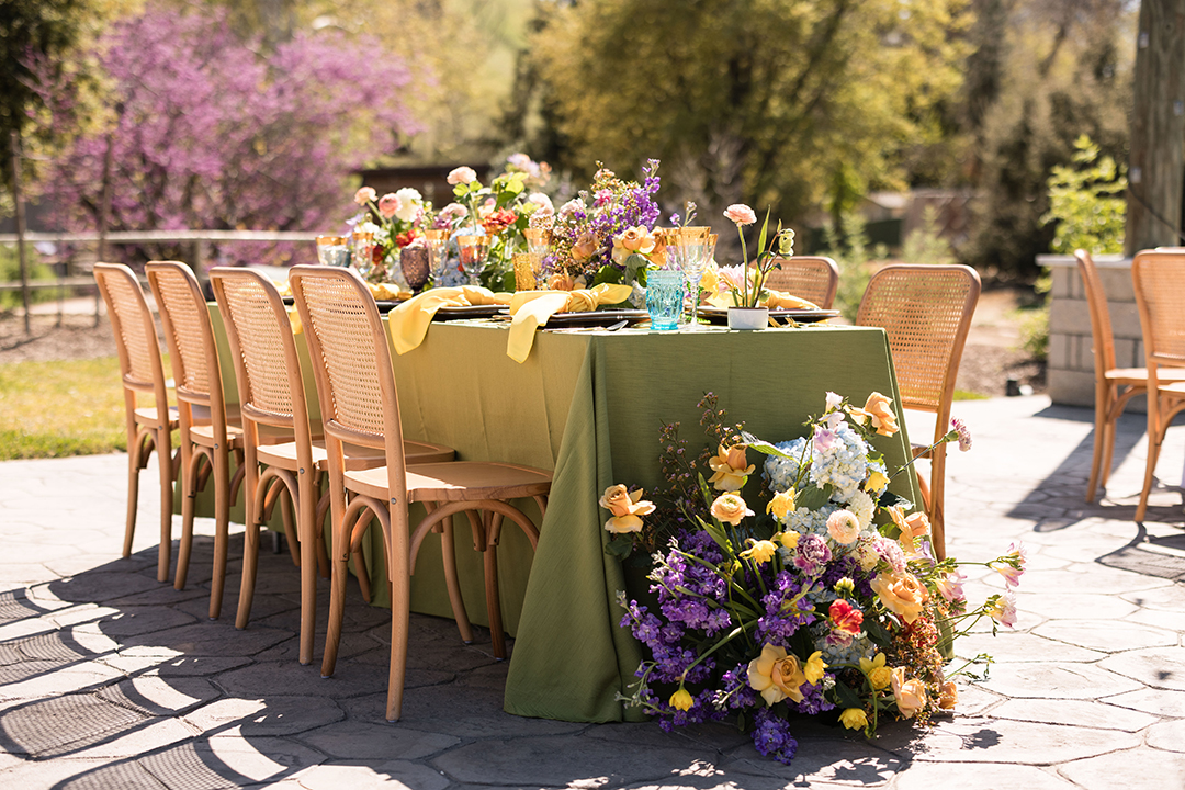 Wedding reception details